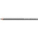 Faber-Castell Jumbo Grip Buntstift Silber